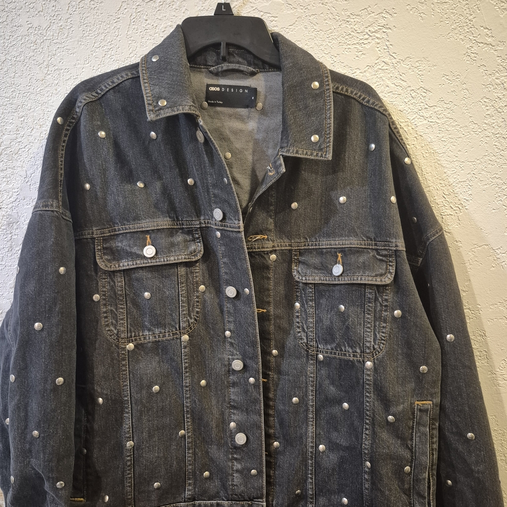 ASOS Studded Denim Jacket